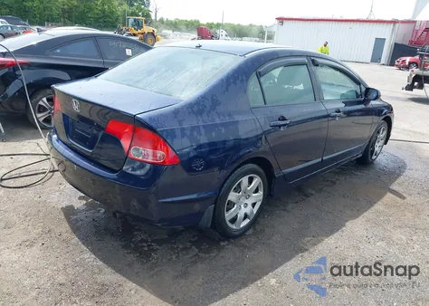 2008 Honda Civic Lx from USA, damaged, VIN 1HGFA16578L006888